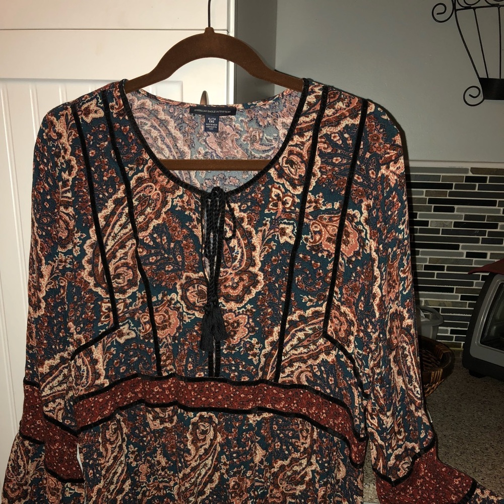 American Eagle Boho shirt